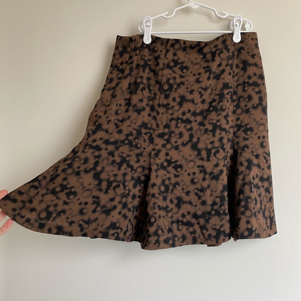Akris skater type skirt